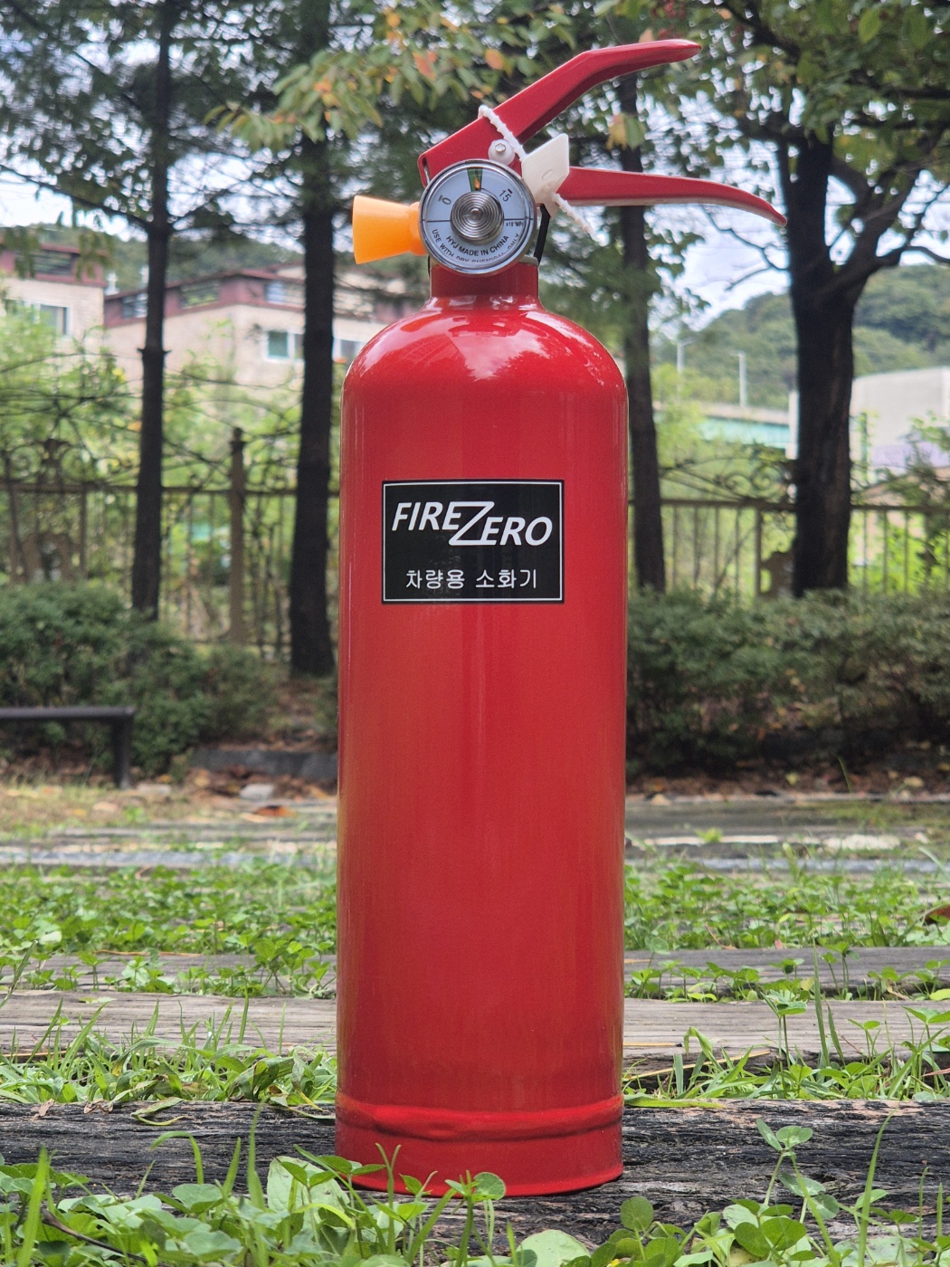 파이어제로 차량용소화기 0.7kg KFI 국가검증 자동차겸용 가정 휴대 캠핑용 분말 소화기 - 상세 이미지 5