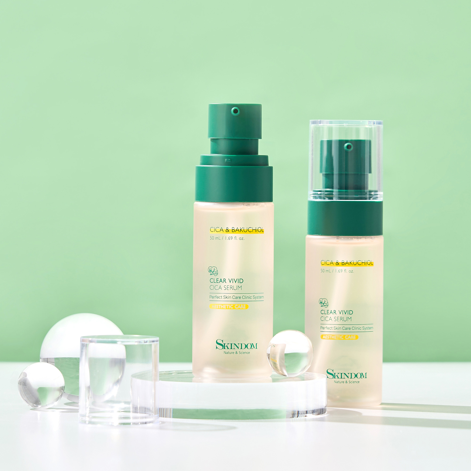 스킨덤 병풀 가득 긴급 진정 클리어 비비드 수분 시카 세럼 50ml - 상세 이미지 3