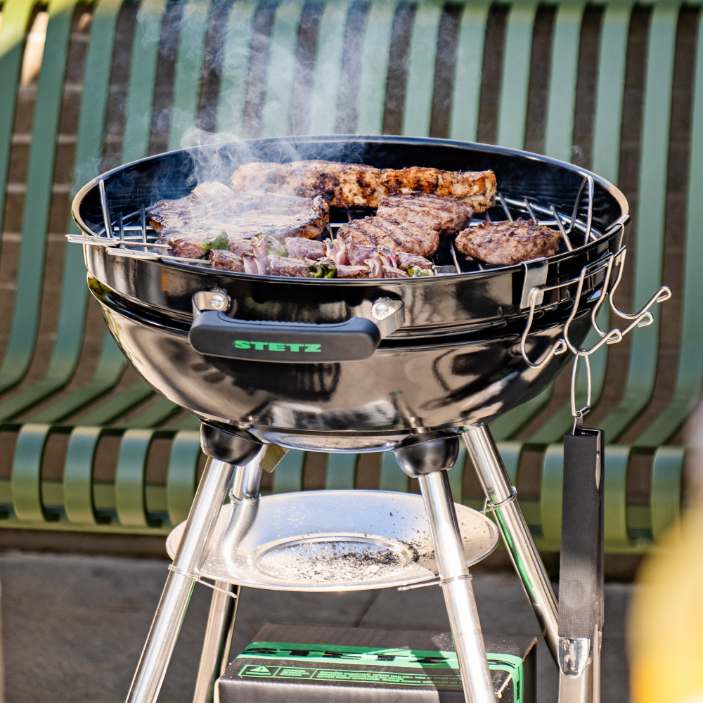 스테츠 시어플러스 47 바베큐그릴 숯불 원형 직화 훈제 펜션 업소용