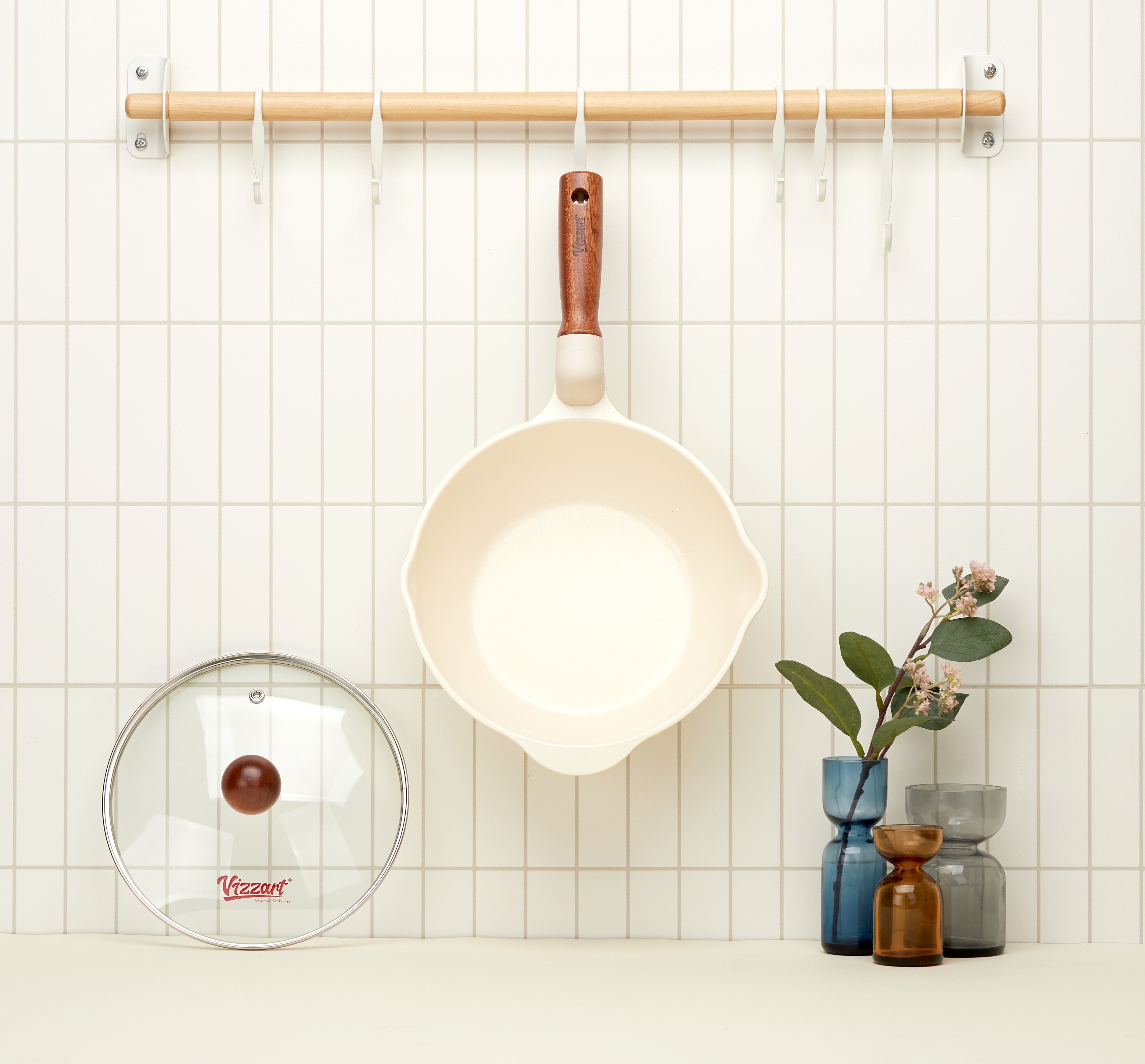 비자트 스피드 세라믹 멀티팬 국산 인덕션 깊은 후라이팬 궁중팬 22cm - 상세 이미지 3