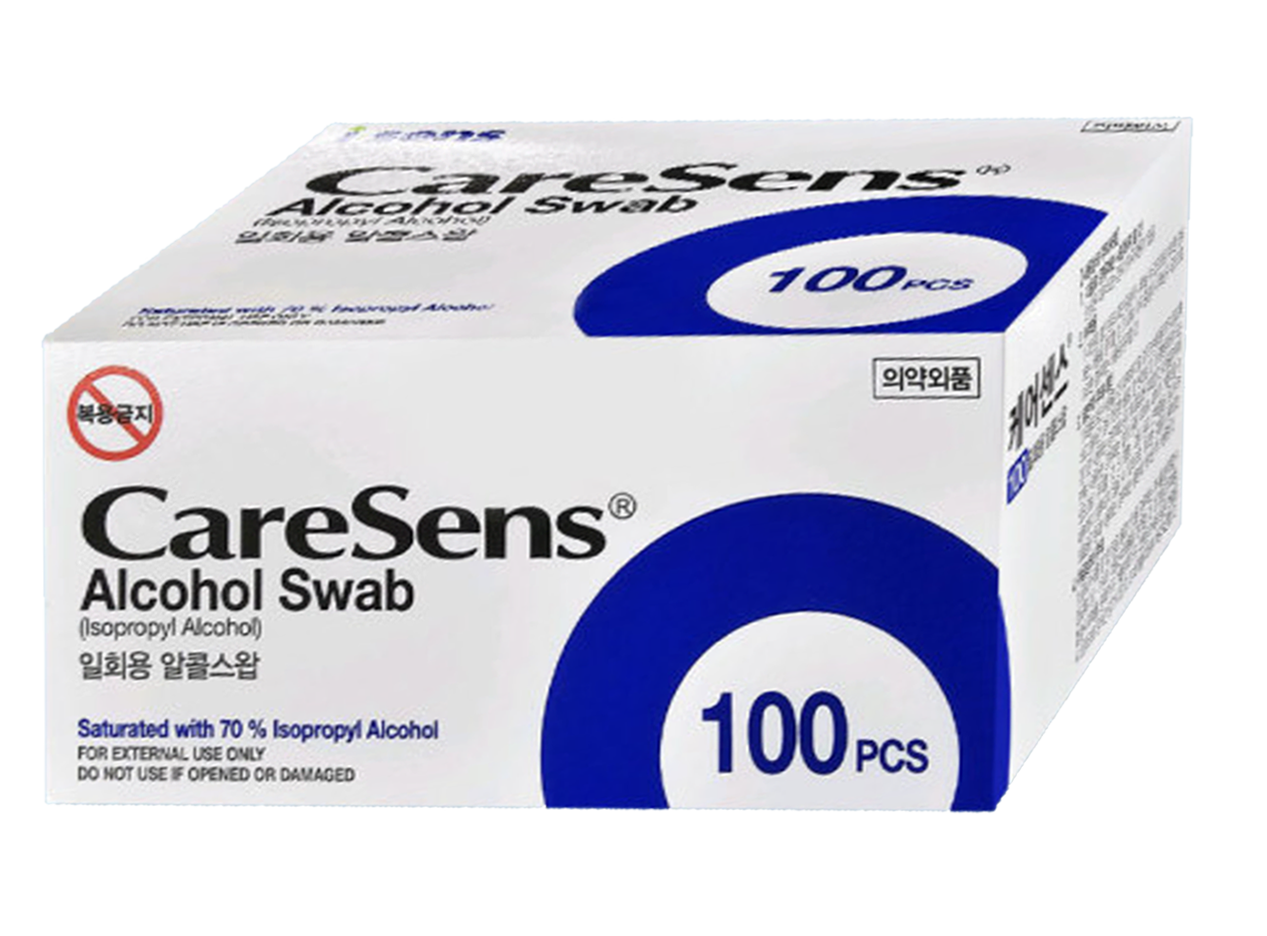 미드미 혈당검사지 100매 + 침100개 또는 솜100매