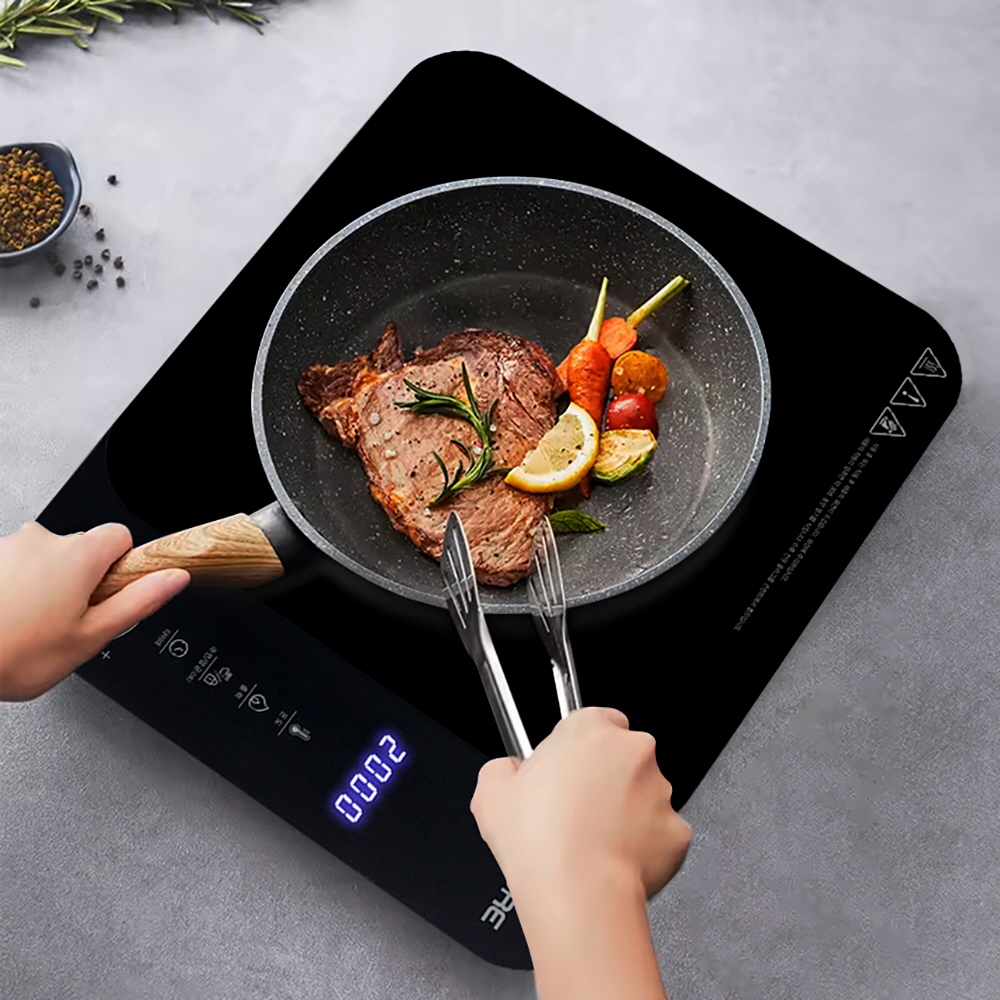 까르페 1구 다이얼 인덕션 휴대용 미니 1인 용 IH 전기 레인지 코스트코 여행용 렌지