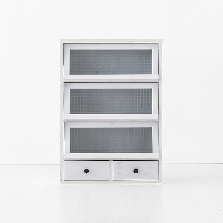 필몬 수납장 3문2서랍 CHM7150 500x200x705mm, 3단, 화이트파인베니어 5554.6384