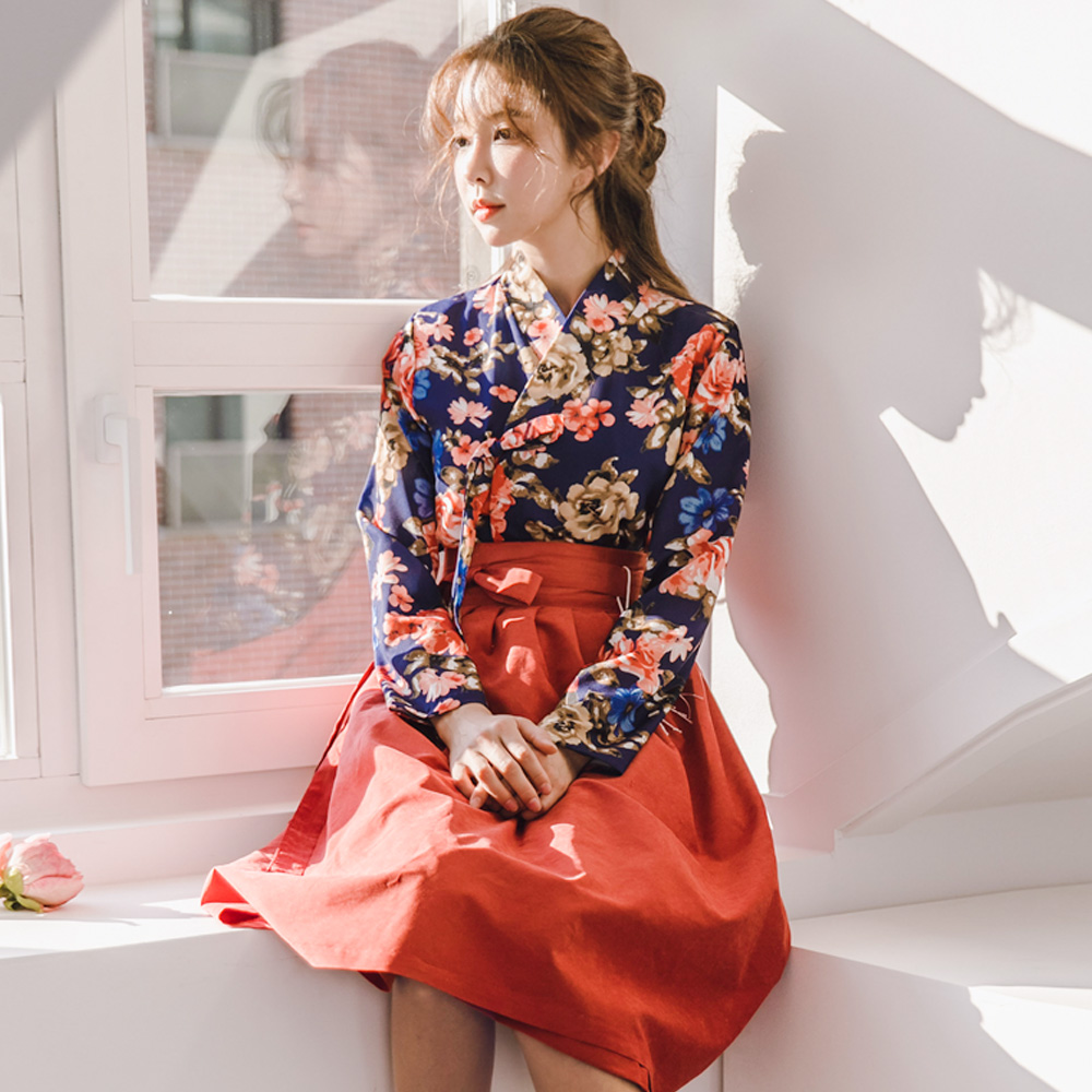 예화담 저고리 생활한복 개량 계량 퓨전 반티