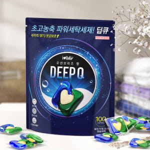 아이러브베베 딥큐 3in1 고농축 캡슐세제 100개 오션브리즈 세탁세제 ... 실사용 후기 | 효과 있을까? - 상품 이미지 2