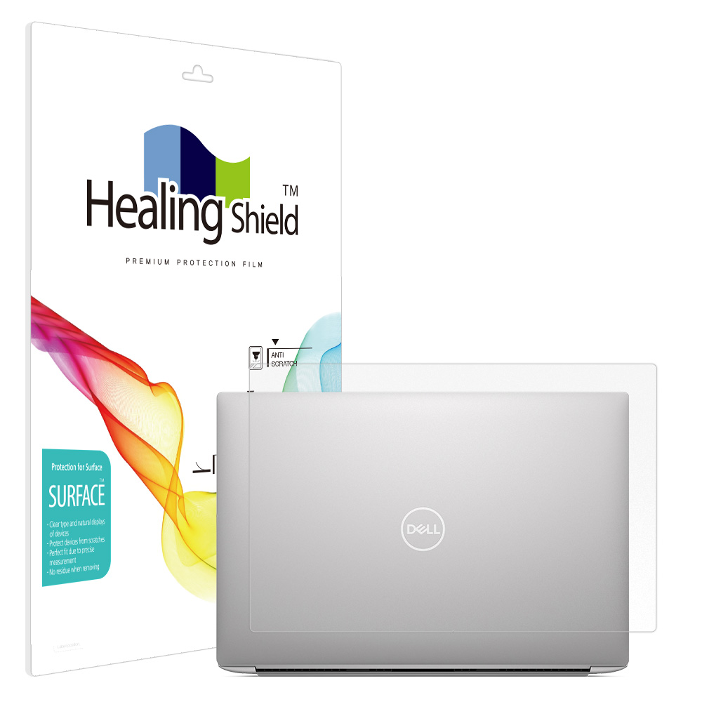 델 XPS 16 9640 터치 무광 상판보호필름 2매 - 메인 이미지