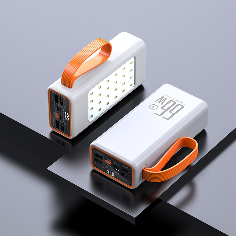 PD 66W 휴대용 만능 파워뱅크 70000mAh LED조명 탑재 - 상세 이미지 2