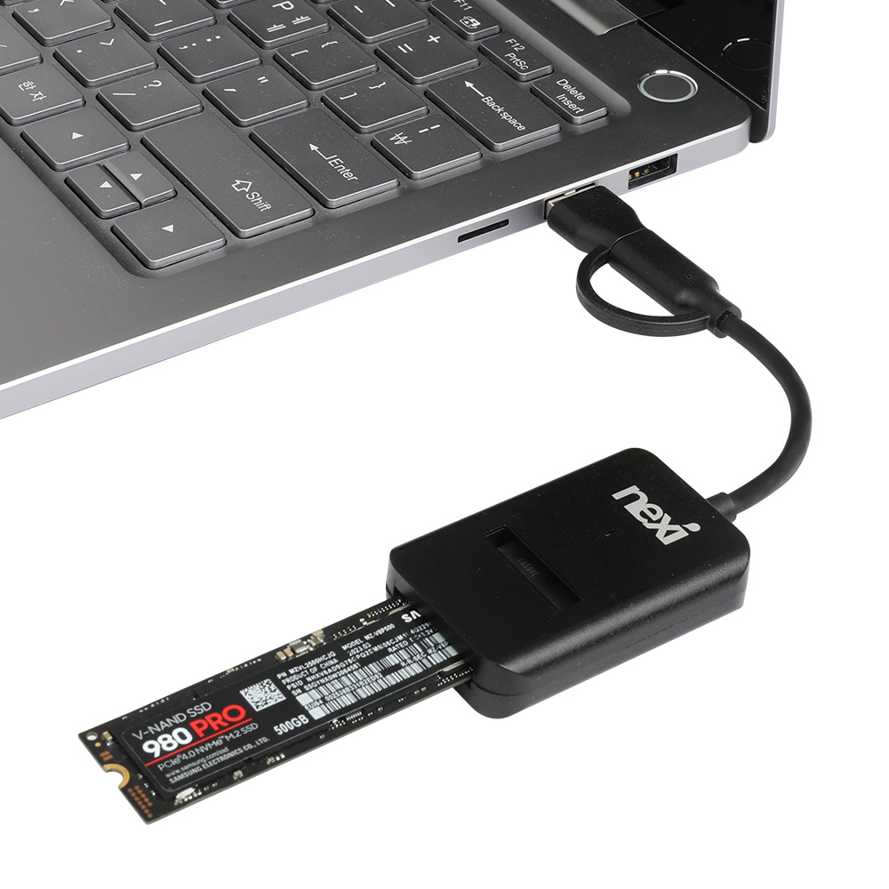 C타입 NVMe SSD 도킹스테이션 외장형 하드복사기 Gen2 이미지 6