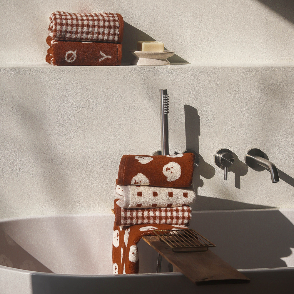 [1매]메종드코튼 브라우니 호텔타올 수건 선물세트 코마 40수 190g 데일리라이프스타일