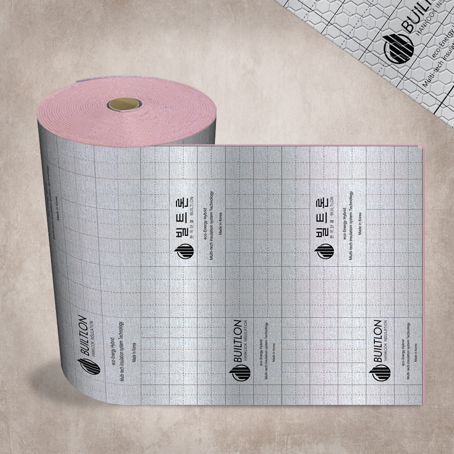 빌트론 열반사 단열재 6T(폭1m x 길이25m/Roll 일반형 비접착) 은박 온도리