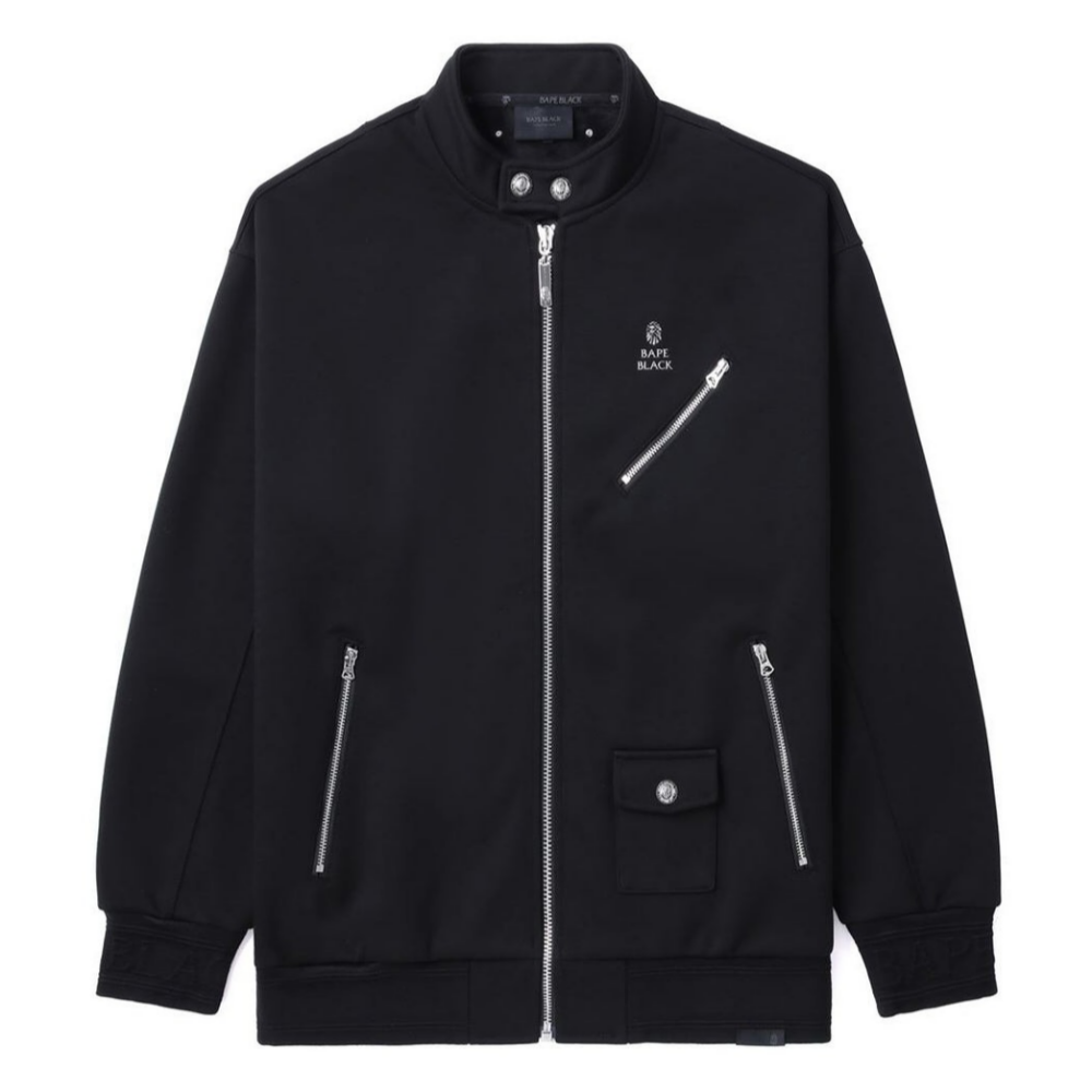 베이프 자켓 BAPE BLACK RIDER ZIPPED SWEAT TOP 1K70-140-305 - 메인 이미지