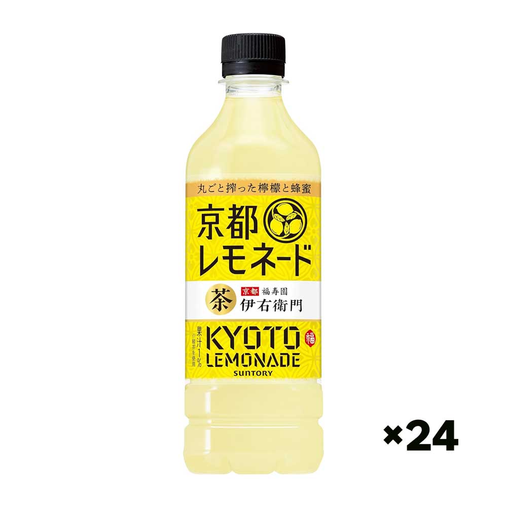 산토리 이에몬 교토 레모네이드 525ml 24개세트 일본 음료수