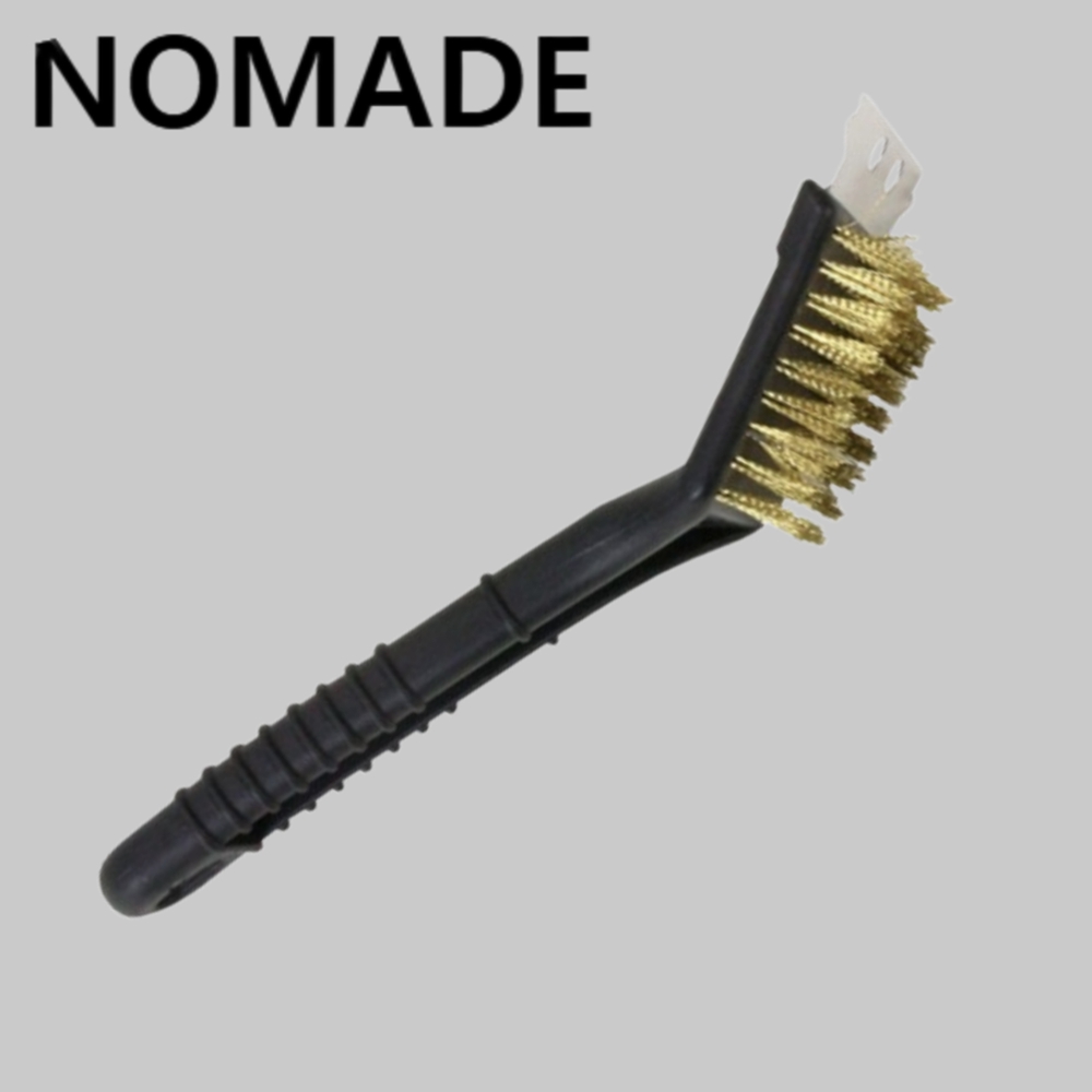 노마드 그릴 청소솔 브러쉬 스크레퍼 화로대 철판팬 석쇠 고기불판 세척 브러쉬 bbq용품