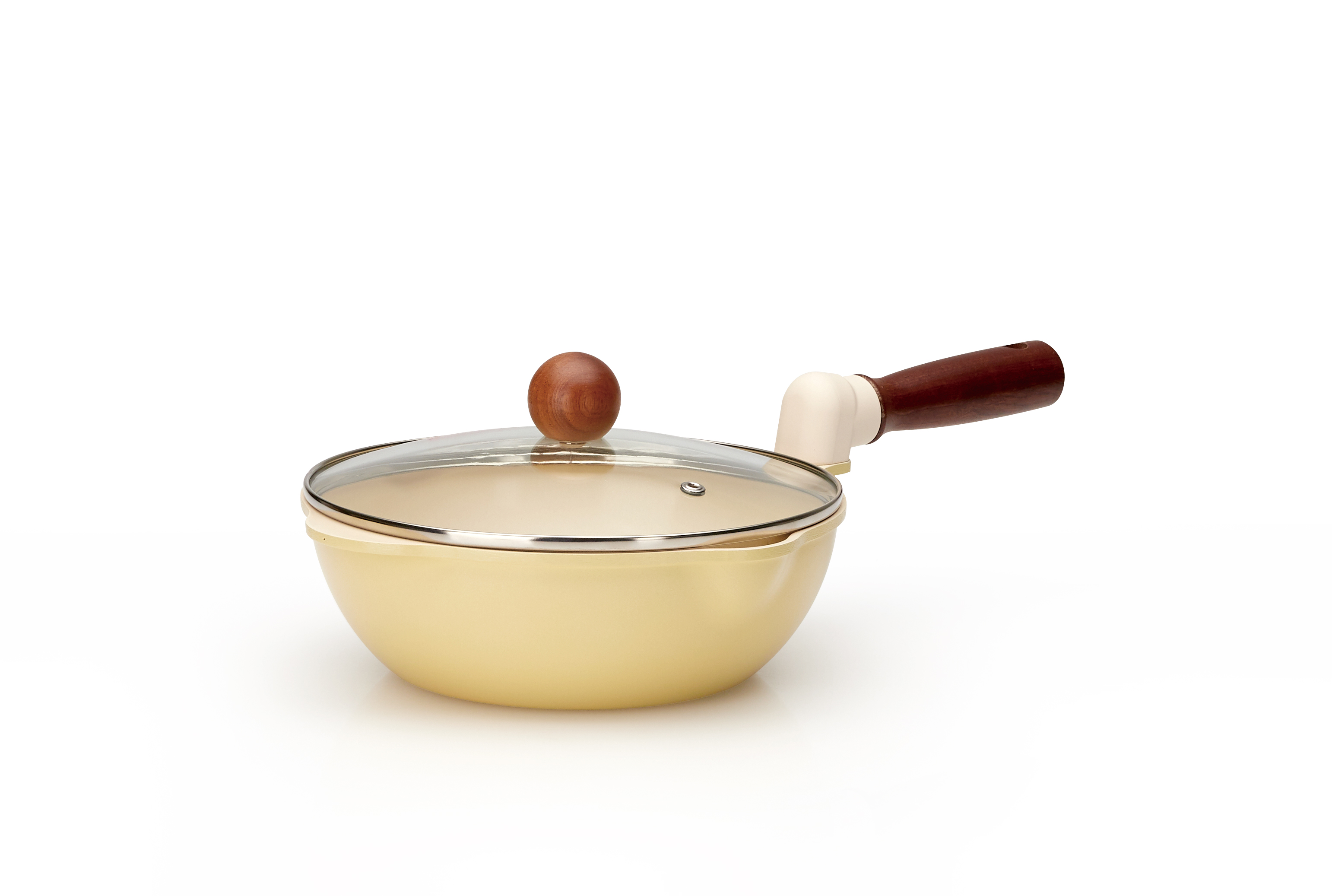 비자트 스피드 세라믹 멀티팬 국산 인덕션 깊은 후라이팬 궁중팬 22cm - 상세 이미지 4