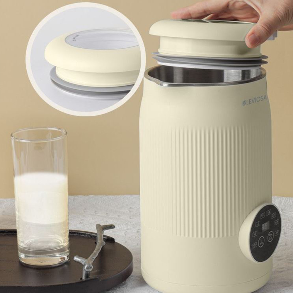 레비오사 두유제조기 이유식 팥죽 호박죽 제조기 서리태 콩물 대용량 1200ML