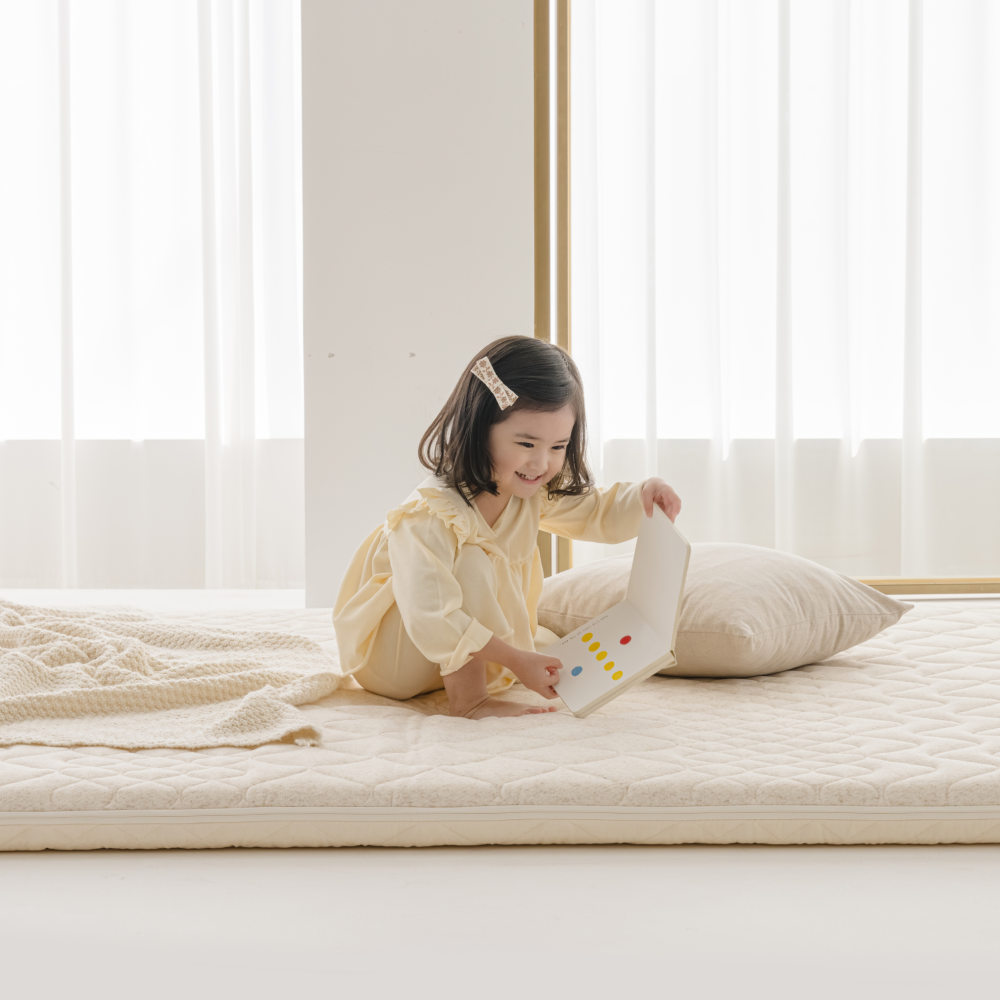 럭스나인 메모리폼 토퍼 매트리스 핫앤쿨 퀸 8cm 유아용 맞춤제작