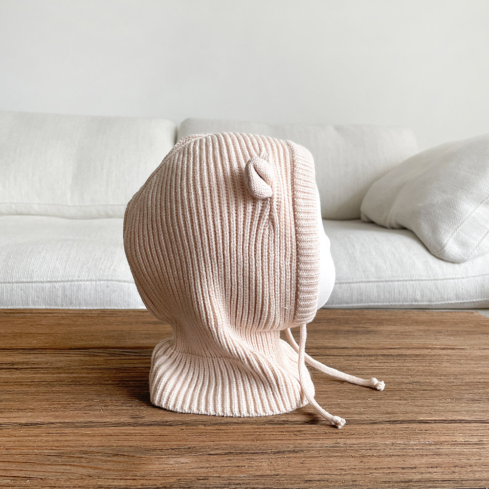 베베코지 유아 아기 바라클라바 겨울 방한 모자 아동 키즈 - 상세 이미지 3