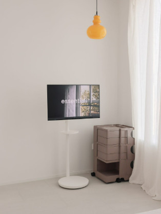 TV 모니터 무빙 스탠드 삼탠바이미 이동식 티비거치대 EdgeMe Arte 판매처 상세 정보 이미지 2