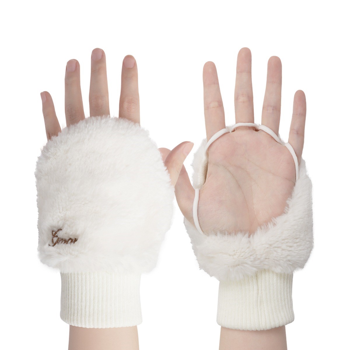 핸드워머 손등 겨울 골프장갑 여성 골프 방한장갑 양손