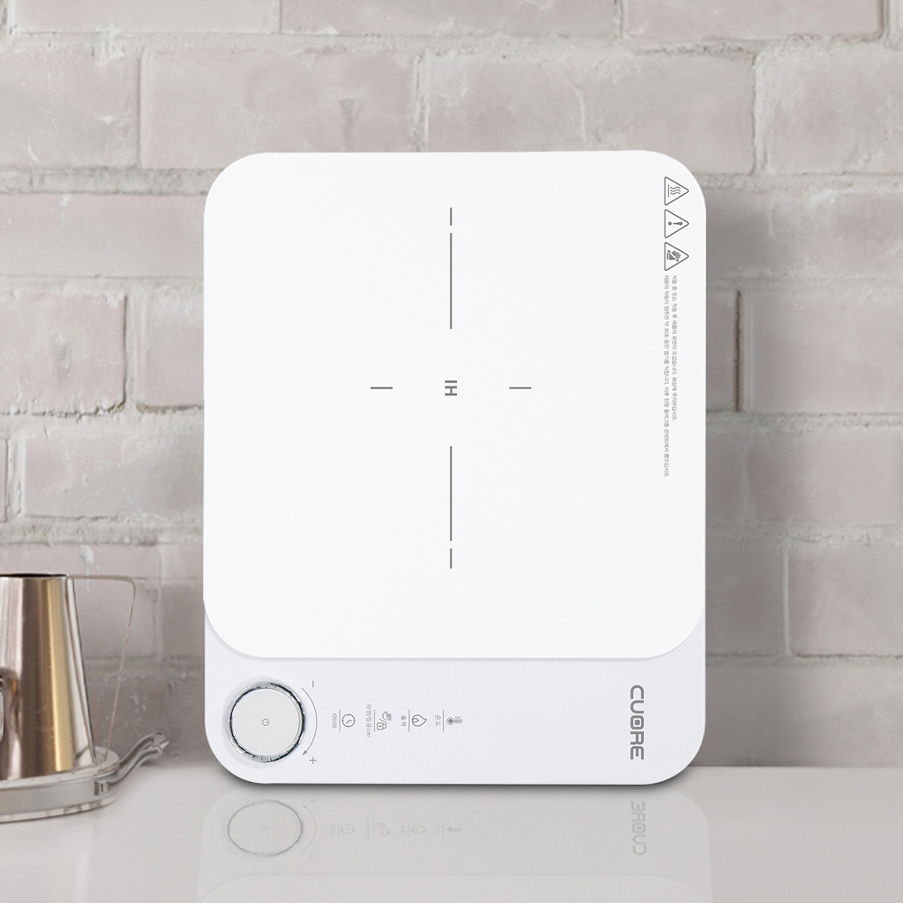 1구 인덕션 휴대용 미니 여행용 전기 레인지 1인용 프리스탠딩 다이얼 까르페 IH 코스트코