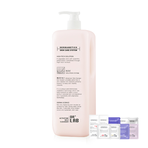 닥터랩 액티브자임 밀크 클렌저 1000ml 대용량 피부과 클렌징밀크 - 메인 이미지