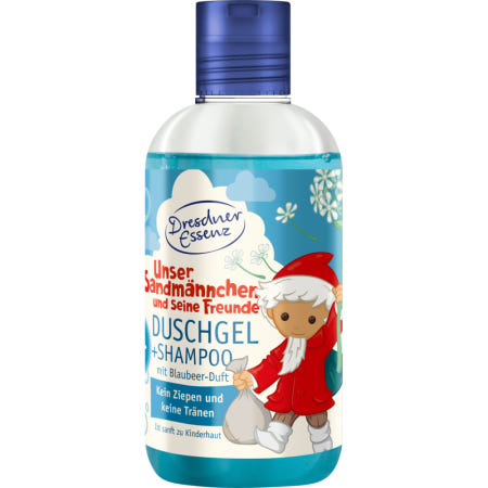 [해외]드레스너 에센스 유아 바디 샤워젤 & 샴푸 2in1 샌드맨 250ml