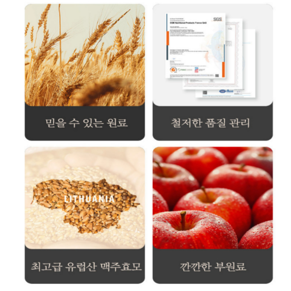 저온건조 맥주효모 환 스틱 두피유래유산균 70억 비오틴 3g 30포 - 상세 이미지 3