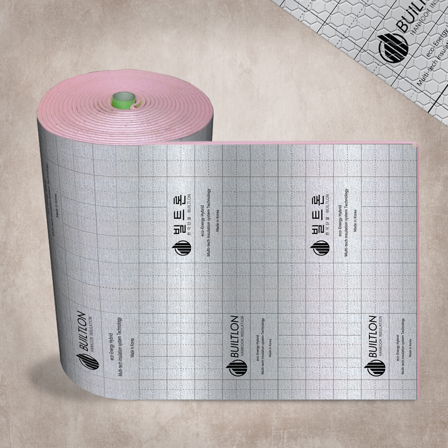 빌트론 열반사 단열재 13T(폭1m x 길이 20m/Roll 고급형 비접착) 은박 보온재