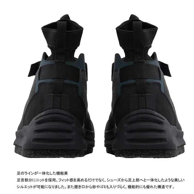 시마노 SHIMANO 24 갯바위화 컷 러버 핀펠트화 락슈즈 FS-021X 블루그레이 - 상세 이미지 5