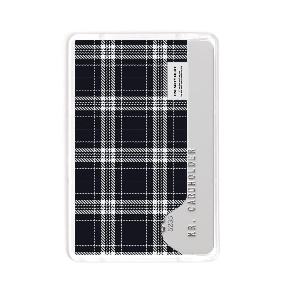 아이폰 맥세이프 카드지갑 수납 심플 모던 베이직 체크