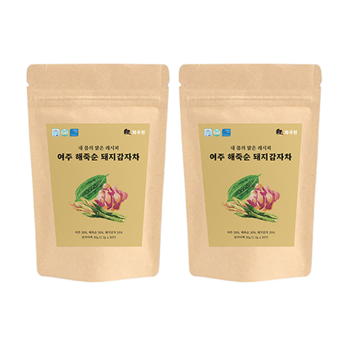 염증해소 면역력강화 화곡원 여주해죽순돼지감자차 1.2g x 30티백 - 상세 이미지 3