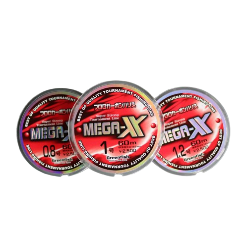 그린피쉬 메가엑스 MEGA-X 카본 목줄 60m 낚시줄 바다목줄 쇼크리더 감성돔 벵에돔 - 상세 이미지 5