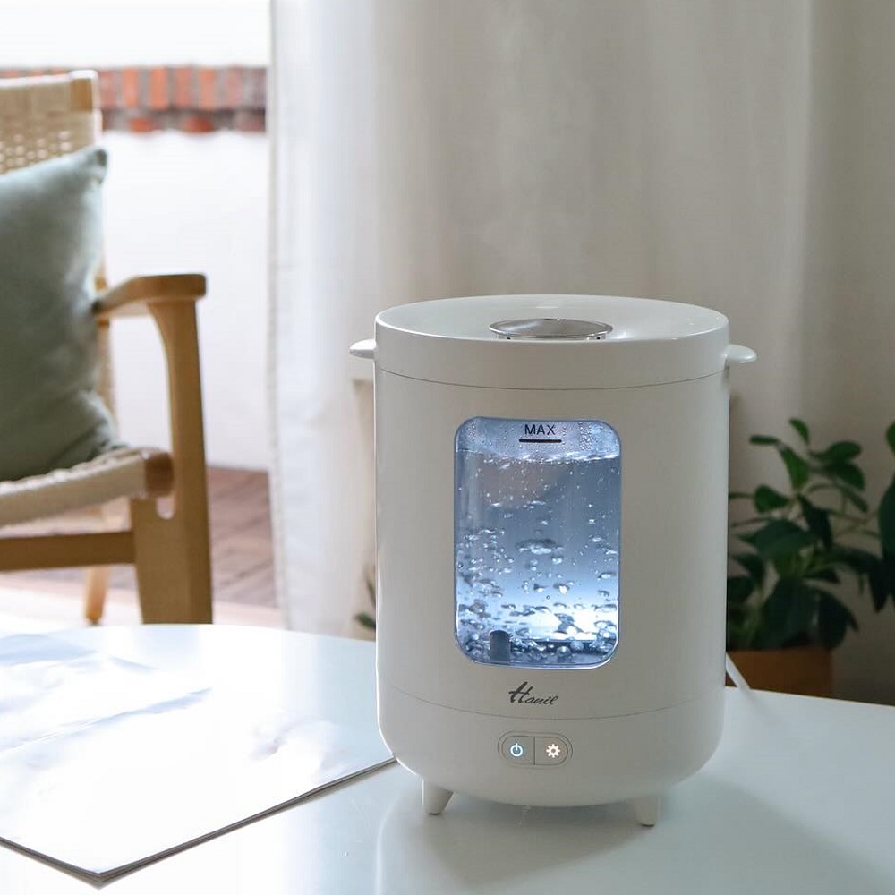 한일 물멍 이지필 유리 상부급수 신생아 아기 물멍 가열식 가습기