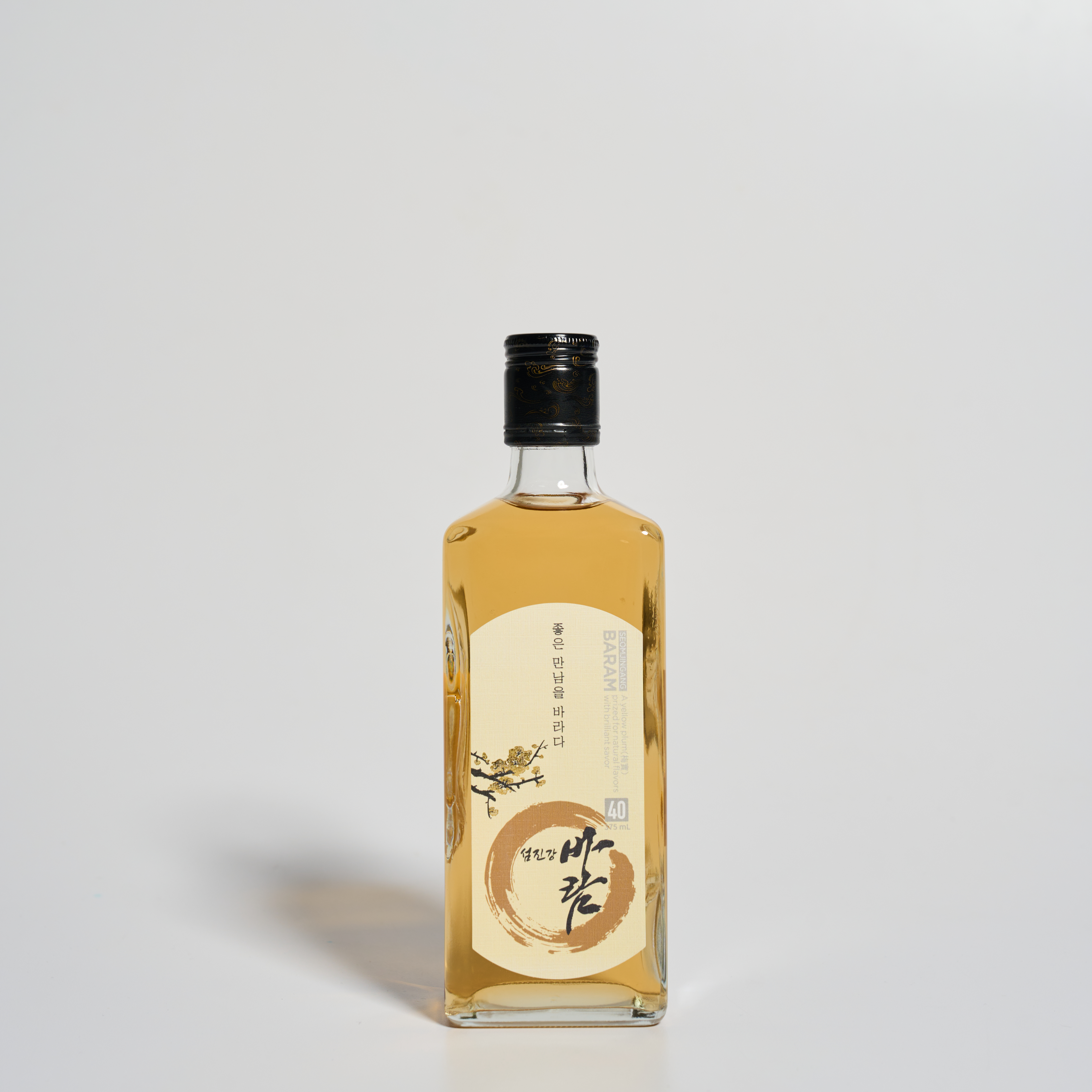 섬진강바람 오크 40도 375ml 매실증류주 브랜디 섬진강의봄 (케이스 포함) - 상세 이미지 2