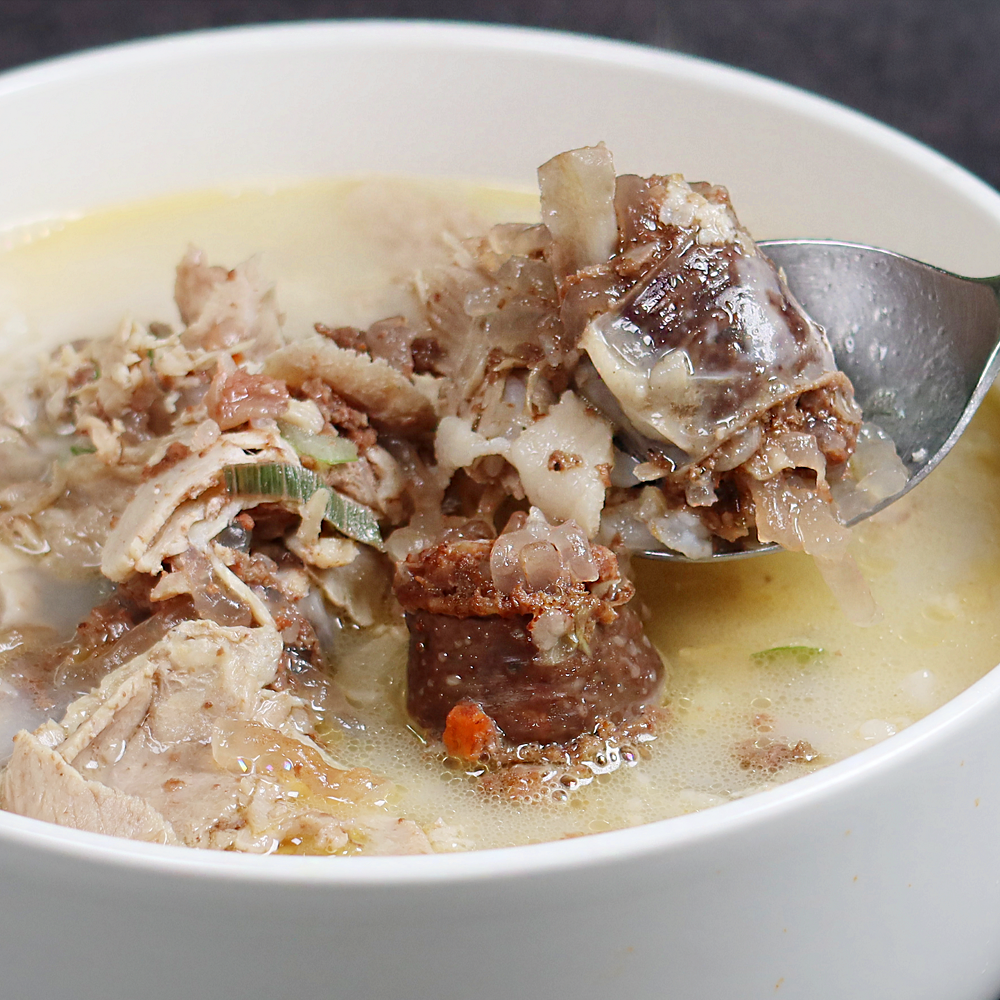 고기순대국밥 미세계 고기 순대국밥 밀키트 665g 이미지 6