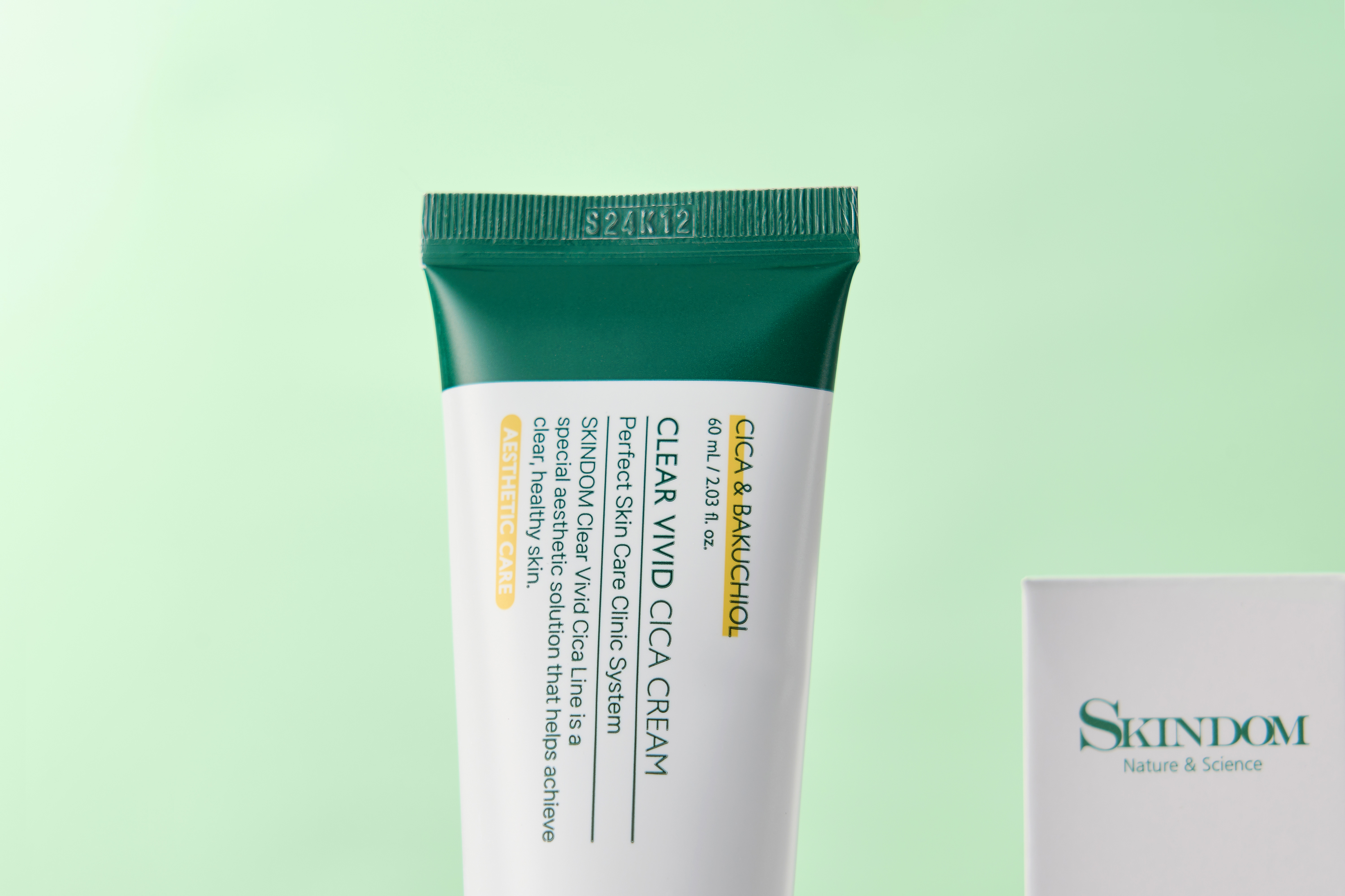 스킨덤 병풀 가득 긴급 진정 클리어 비비드 수분 시카 크림 60ml - 상세 이미지 5