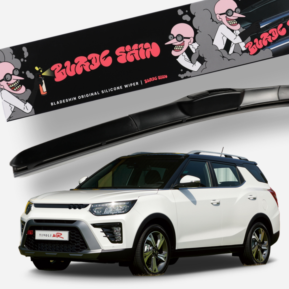 티볼리 발수코팅 실리콘 자동차 와이퍼 B1 운전석 600mm