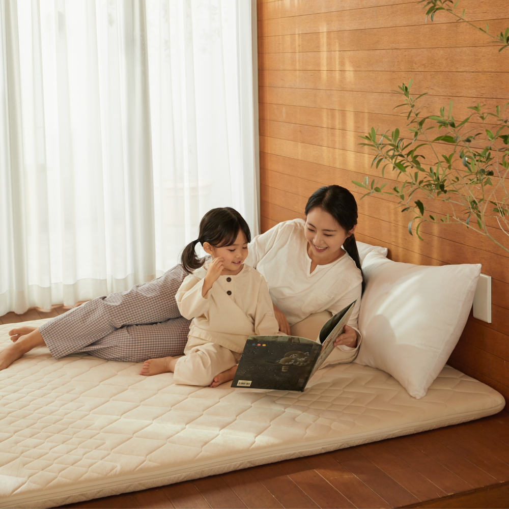 럭스나인 라텍스 토퍼 매트리스 핫앤쿨 싱글 8cm 사계절