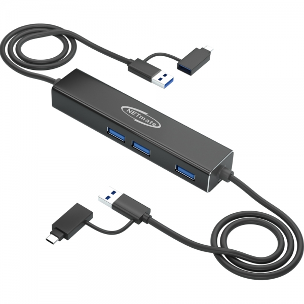 강원전자 넷메이트 USB3.0 KM 데이터 통신 컨버터(키보드/마우스 공유, USB 3포트) NM-UKM33 - 상세 이미지 2
