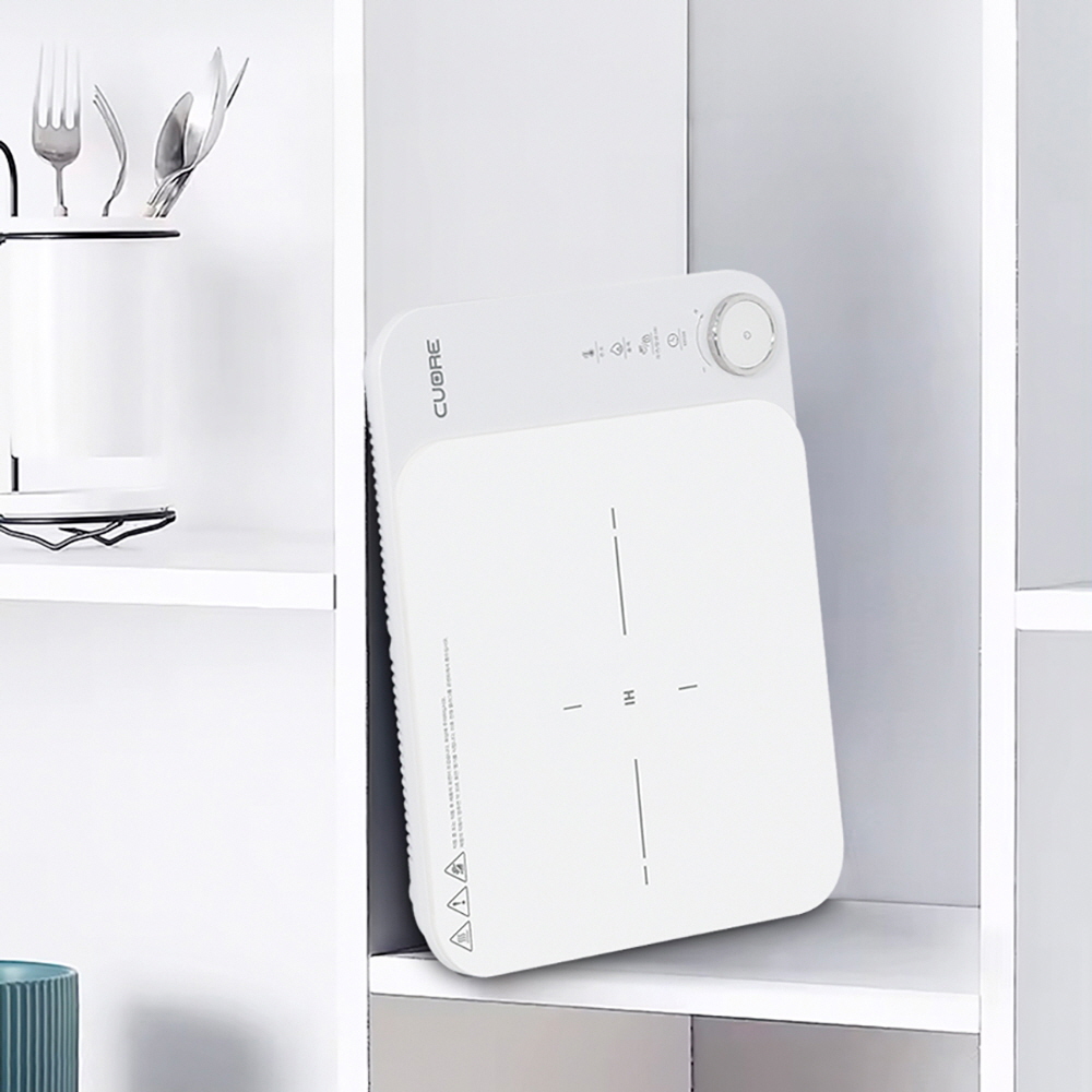 1구 인덕션 휴대용 미니 여행용 전기 레인지 1인용 프리스탠딩 다이얼 까르페 IH 코스트코