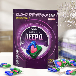 아이러브베베 딥큐 3in1 고농축 캡슐세제 100개 오션브리즈 세탁세제 ... 실사용 후기 | 효과 있을까? - 상품 이미지 3