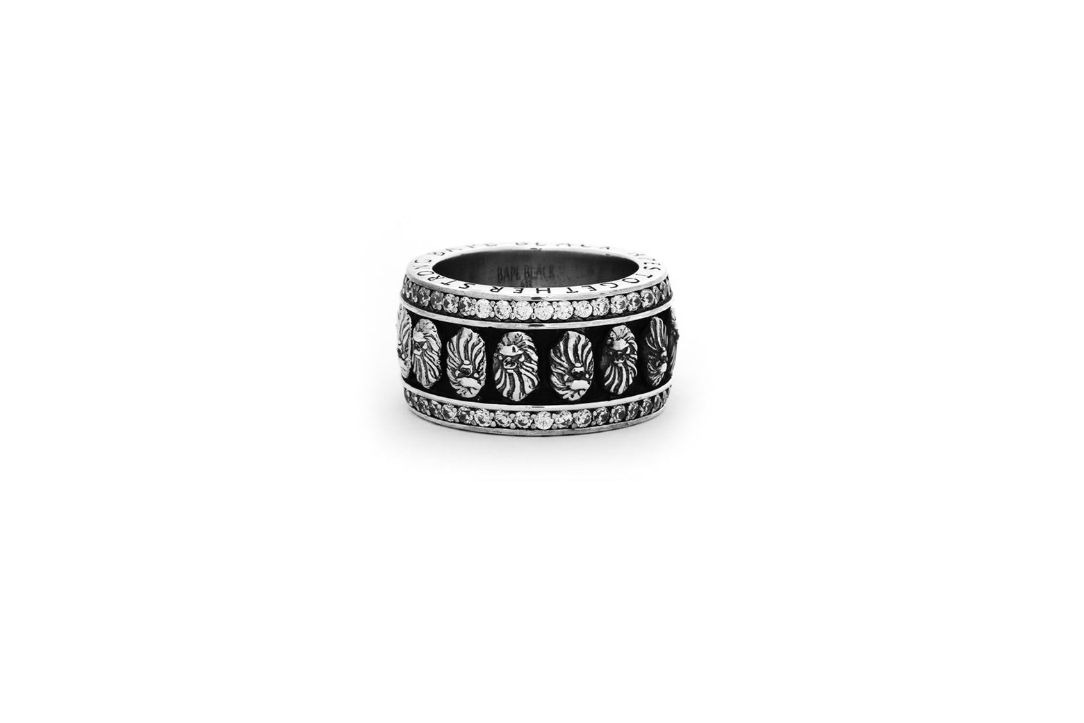 베이프 반지 BAPE BLACK RING 1 1K70-182-330 - 상세 이미지 2