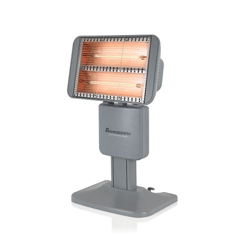 SES-230HW 신지남 전기 카본 난로 히터 회전기능 바퀴