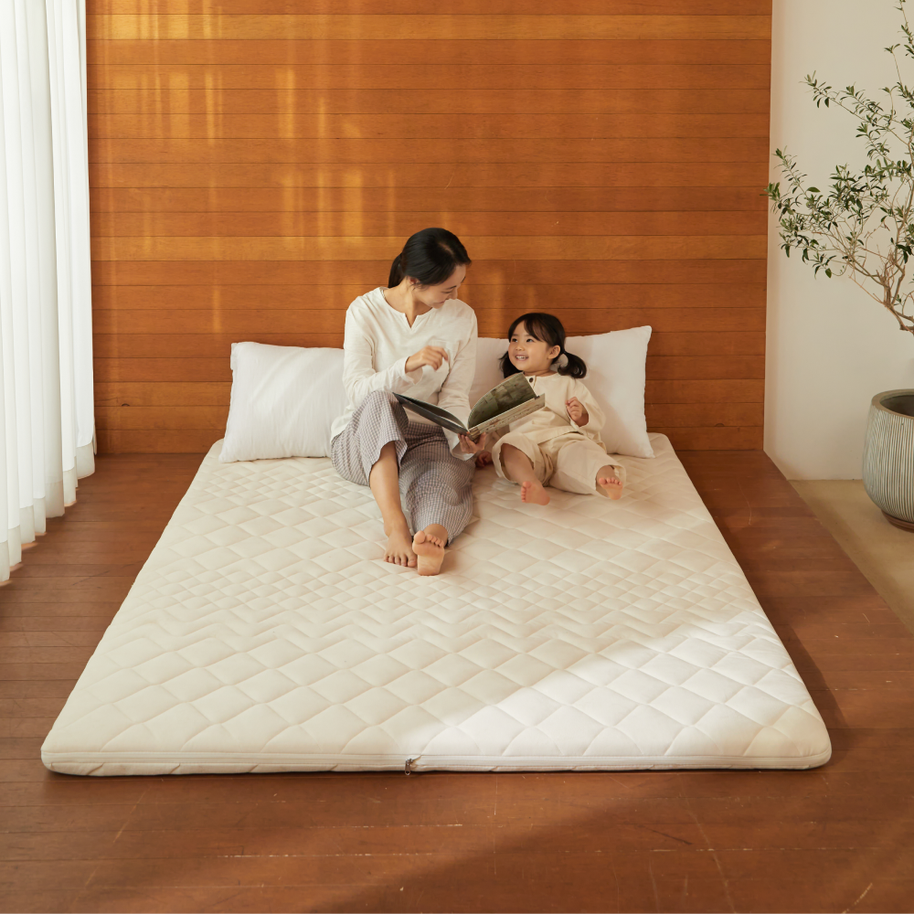 럭스나인 라텍스 토퍼 매트리스 핫앤쿨 퀸 8cm 사계절