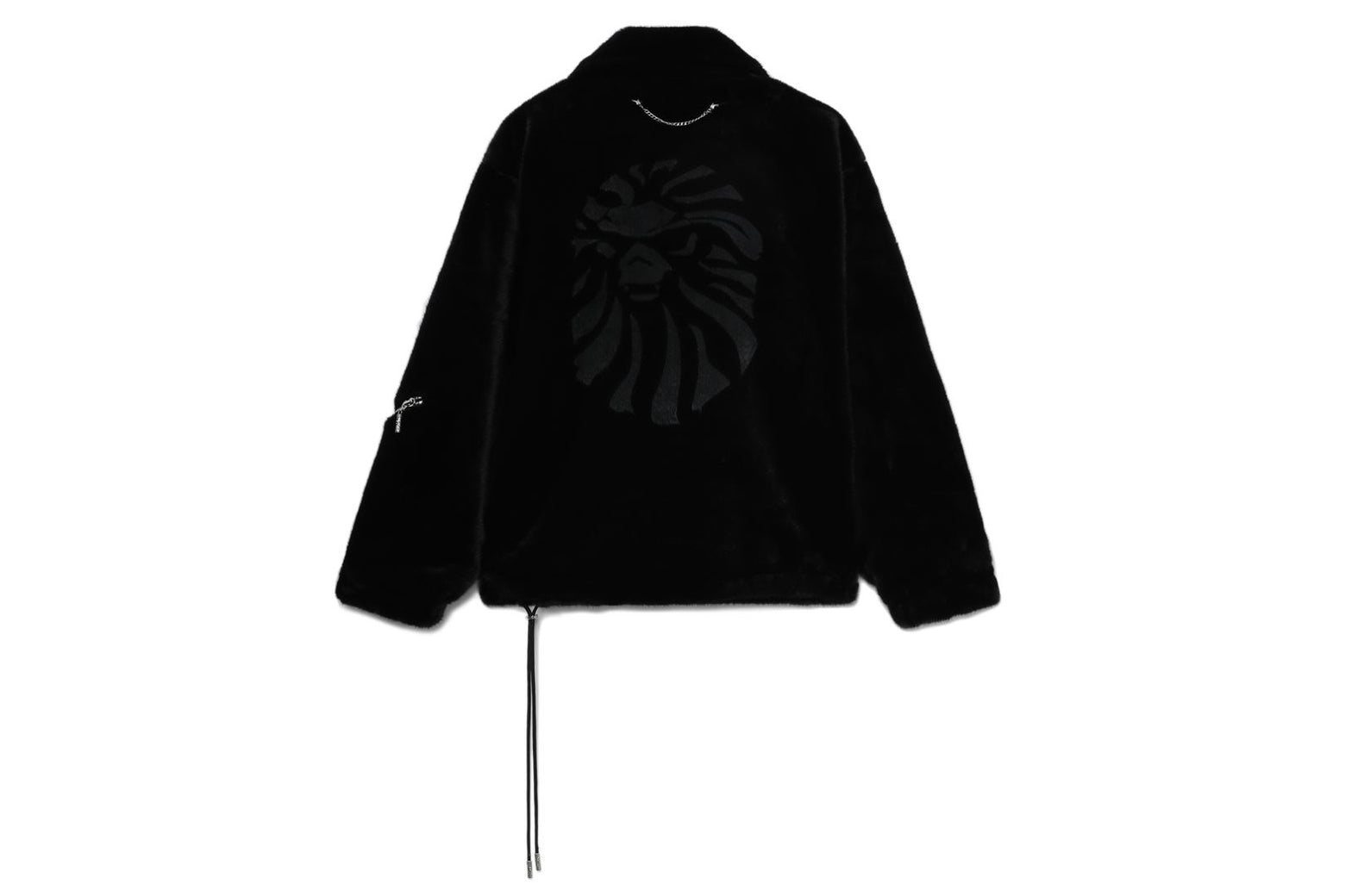 베이프 자켓 BAPE BLACK FAUX FUR JACKET 1K70-140-307 - 상세 이미지 2