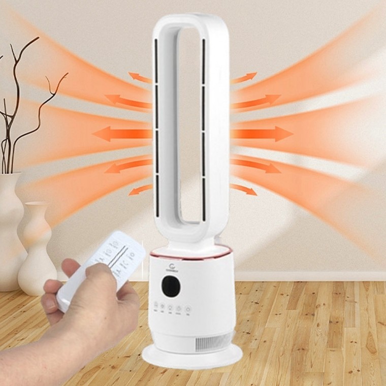 우주선 난방용 PTC 세라믹 히팅 기술 /날개가 없어 더 안전한 온풍기 /전기난로 팬히터