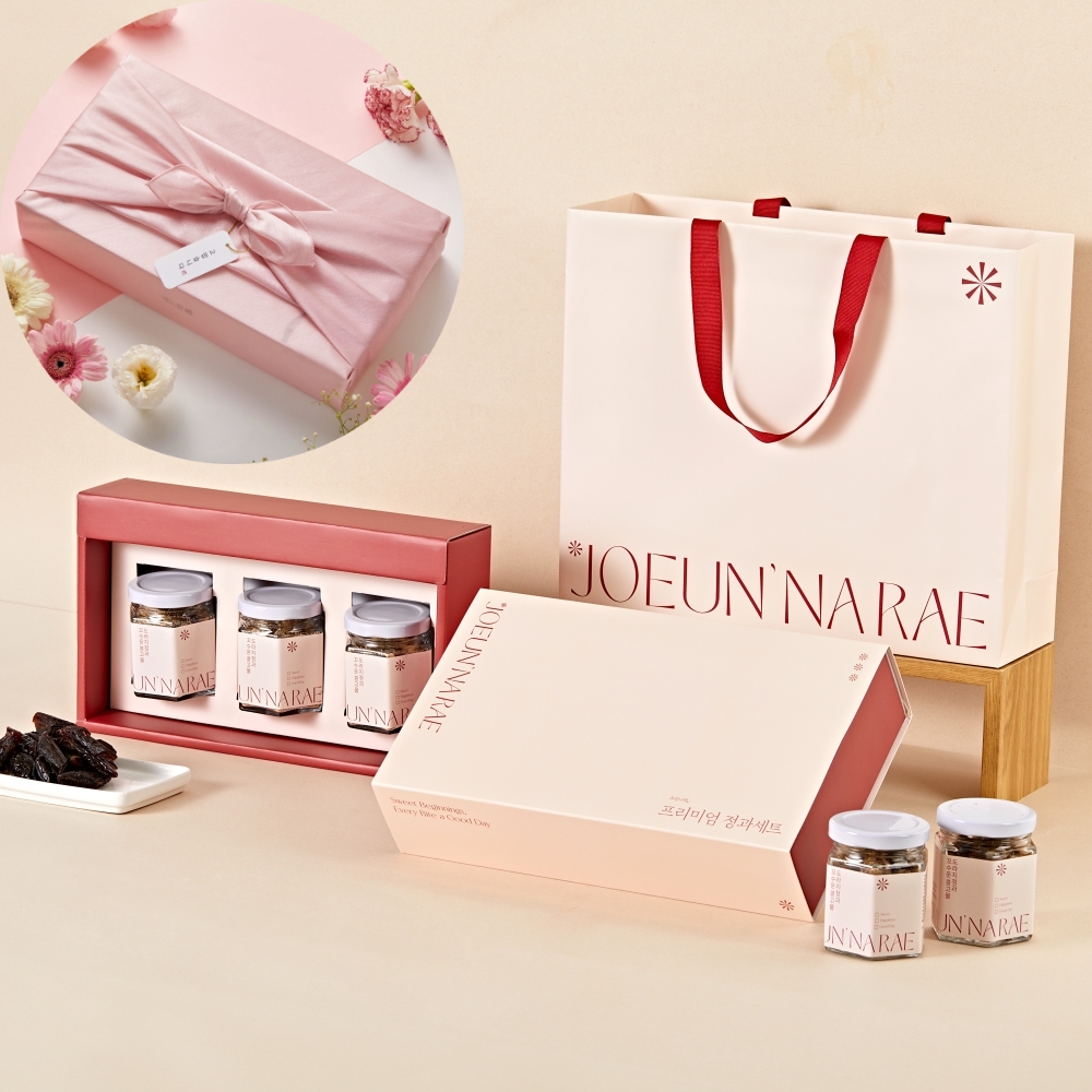 [호두+도라지]조은나래 정과세트 320 꼬수운 도라지정과 호두정과 답례품 결혼식 추석선물