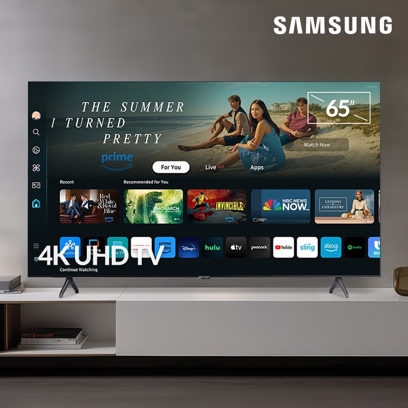 [S급 해외리퍼] 삼성 크리스탈 4K UHD 65 스마트TV