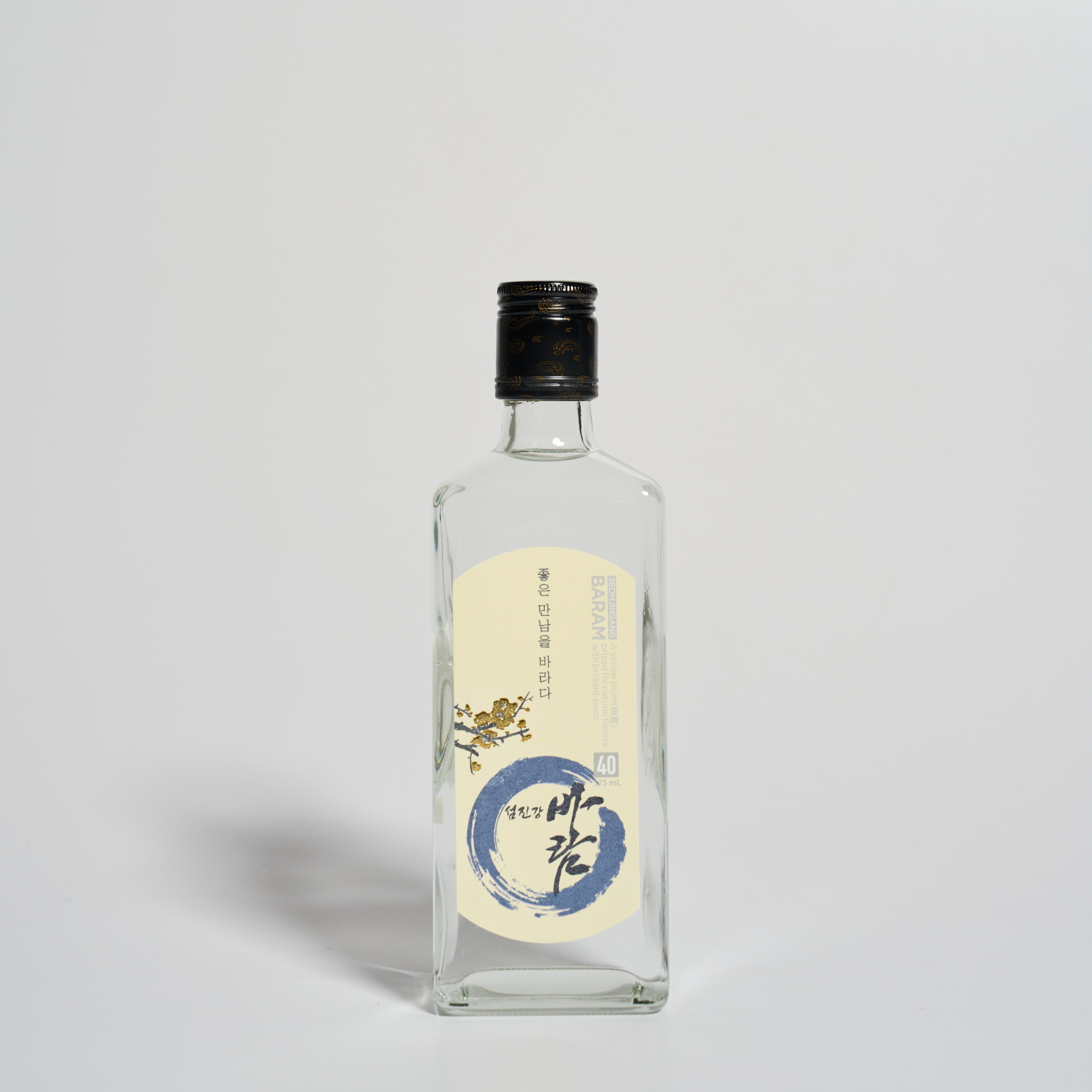 섬진강바람 백자 40도 375ml 매실증류주 옹기숙성 섬진강의봄 (케이스 포함) - 상세 이미지 2