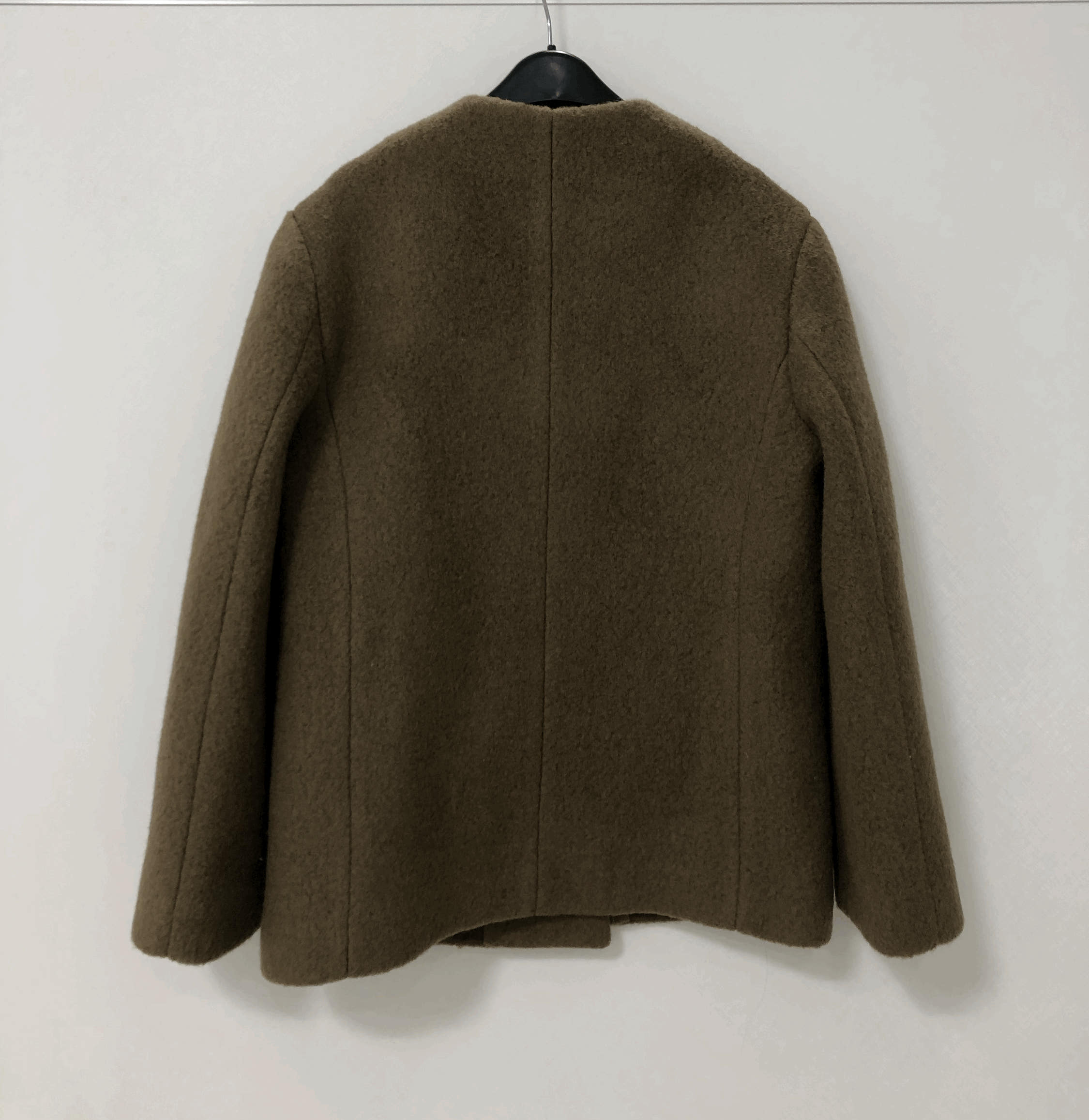 울 하프 노카라 아워 자켓 WOOL OUR HALF JACKET 상세 이미지 12